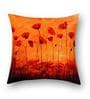 Orange Traditional Cotton 16 x 16 Inches Cushion Covers (Set of 5)