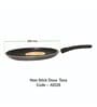 Selecta 11 Inch Non- Stick Black Aluminium Tawa