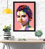 Selena Gomez Wooden Framed Art Print