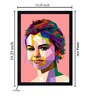 Selena Gomez Wooden Framed Art Print