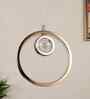 Selene Gold Iron Hanging Light | Inbuilt LED | without Bulb | Eliante