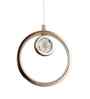 Selene Gold Iron Hanging Light | Inbuilt LED | without Bulb | Eliante