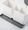 Self Adhesive Wall Mounted Toothbrush Holder With Draintray