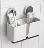 Self Adhesive Wall Mounted Toothbrush Holder With Draintray