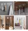 Self-Adhesive Plastic Wall Hooks (Pack of 10)