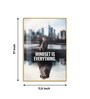 Self Consciousness Glass Finish Vertical Wall Art