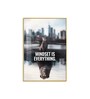 Self Consciousness Glass Finish Vertical Wall Art