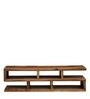 Seline Sheesham Wood TV Console in Rustic Teak Finish