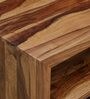 Seline Sheesham Wood TV Console in Rustic Teak Finish