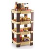 Plastic 4 Tier Kitchen Storage Racks