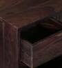 Sencillo Sheesham Wood Rhs Bedside Table In Warm Chestnut Finish With Drawers