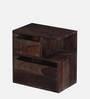Sencillo Sheesham Wood Rhs Bedside Table In Warm Chestnut Finish With Drawers