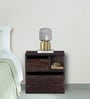 Sencillo Sheesham Wood Rhs Bedside Table In Warm Chestnut Finish With Drawers