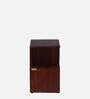 Sencillo Z Solid Wood Lhs Bedside Table In Honey Oak Finish With Drawers