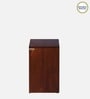Sencillo Z Solid Wood Rhs Bedside Table In Honey Oak Finish With Drawers