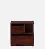 Sencillo Z Solid Wood Rhs Bedside Table In Honey Oak Finish With Drawers