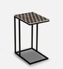 Senegal Metal C-Shape End Table In Black Colour