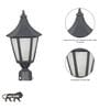 Sennen Coastal Metal Outdoor Gate Pillar Light (Black)