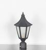Sennen Coastal Metal Outdoor Gate Pillar Light (Black)