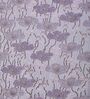 Purple Floral 144 TC Cotton King Sized Bedsheet With 2 Pillow Covers