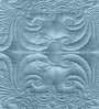 Blue Sensations 300GSM King Quilted Bedcover with 2 Pillowcovers