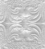 White Sensations 300GSM King Quilted Bedcover with 2 Pillowcovers