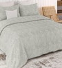 White Sensations 300GSM King Quilted Bedcover with 2 Pillowcovers