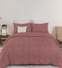 Rust Sensations 300GSM King Quilted Bedcover with 2 Pillowcovers