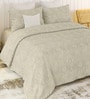 Yellow Sensations 300GSM King Quilted Bedcover with 2 Pillowcovers