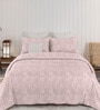 Pink Sensations 300GSM King Quilted Bedcover with 2 Pillowcovers