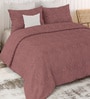 Rust Sensations 300GSM King Quilted Bedcover with 2 Pillowcovers