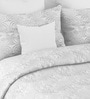 White Sensations 300GSM King Quilted Bedcover with 2 Pillowcovers