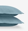 Blue Sensations 300GSM King Quilted Bedcover with 2 Pillowcovers