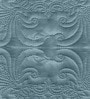 Blue Sensations 300GSM King Quilted Bedcover with 2 Pillowcovers
