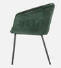 Senses Velvet Armchair in Green Colour