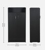 Seoul 2 Door Shoerack in Wenge Finish Seoul 2 Door Shoerack in Wenge Finish
