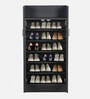 Seoul 2 Door Shoerack in Wenge Finish Seoul 2 Door Shoerack in Wenge Finish