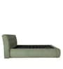 Seoul Queen Size Bed With Hydraulic Storage in Green Colour Seoul Queen Size Bed With Hydraulic Storage in Green Colour