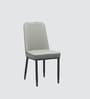 Sepang Malaysian Leatherette Dining Chair In Grey Color