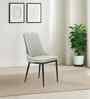 Sepang Malaysian Leatherette Dining Chair In Grey Color