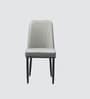 Sepang Malaysian Leatherette Dining Chair In Grey Color