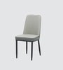 Sepang Malaysian Leatherette Dining Chair In Grey Color