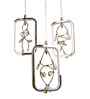 Seraphina Grey Iron Hanging Light | E27 holder | without Bulb | Eliante