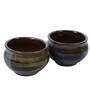 Seren 200ml Red & Yellow Ceramic (Set of 2) Dinner Bowl