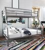Seren Metal Bunk Bed in Silver Colour