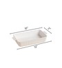Serena Lily 500ml White Ceramic Bake & Serve Plate with Handle