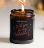 Serenade Jasmine White Wax Scented Jar Candle