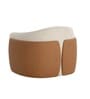 Serene Barrel Chair In White Color