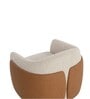 Serene Barrel Chair In White Color