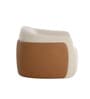 Serene Barrel Chair In White Color